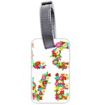 Floral Love Luggage Tag (two sides)