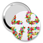 Floral Love 3  Handbag Mirror