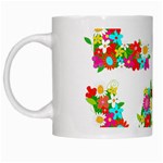 Floral Love White Mug