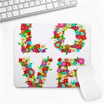 Floral Love Large Mousepad