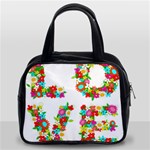 Floral Love Classic Handbag (Two Sides)