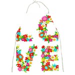 Floral Love Full Print Apron