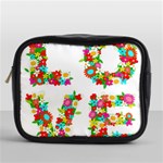 Floral Love Mini Toiletries Bag (One Side)