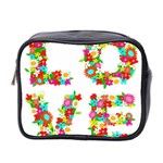 Floral Love Mini Toiletries Bag (Two Sides)