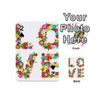 Floral Love Playing Cards 54 (Mini)