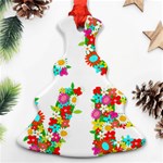 Floral Love Ornament (Christmas Tree) 