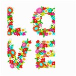 Floral Love Large Garden Flag (Two Sides)