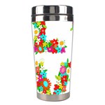 Floral Love Stainless Steel Travel Tumbler