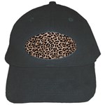 cheetah leopard print Black Cap