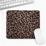 cheetah leopard print Large Mousepad