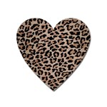 cheetah leopard print Magnet (Heart)