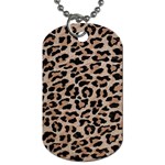 cheetah leopard print Dog Tag (Two Sides)