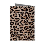 cheetah leopard print Mini Greeting Cards (Pkg of 8)