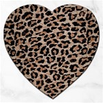 cheetah leopard print Jigsaw Puzzle (Heart)