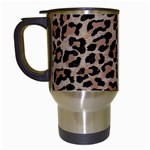 cheetah leopard print Travel Mug (White)