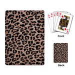 cheetah leopard print Playing Cards Single Design