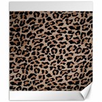 cheetah leopard print Canvas 8  x 10 