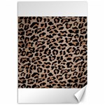 cheetah leopard print Canvas 12  x 18 