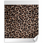 cheetah leopard print Canvas 16  x 20 