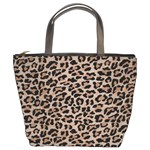 cheetah leopard print Bucket Bag