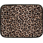 cheetah leopard print Fleece Blanket (Mini)