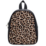 cheetah leopard print School Bag (Small)