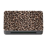 cheetah leopard print Memory Card Reader with CF