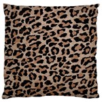 cheetah leopard print Large Cushion Case (Two Sides)