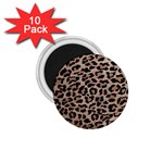 cheetah leopard print 1.75  Magnet (10 pack) 