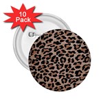 cheetah leopard print 2.25  Button (10 pack)