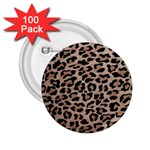 cheetah leopard print 2.25  Button (100 pack)