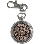 cheetah leopard print Key Chain Watch