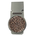 cheetah leopard print Money Clip (Round)