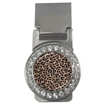 cheetah leopard print Money Clip (CZ)