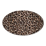 cheetah leopard print Magnet (Oval)