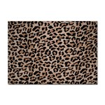 cheetah leopard print Sticker A4 (10 pack)