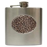 cheetah leopard print Hip Flask (6 oz)