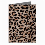 cheetah leopard print Greeting Cards (Pkg of 8)