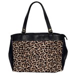 cheetah leopard print Oversize Office Handbag (2 Sides)