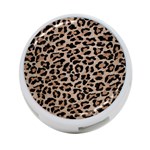 cheetah leopard print 4-Port USB Hub (One Side)