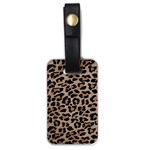 cheetah leopard print Luggage Tag (one side)