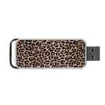 cheetah leopard print Portable USB Flash (One Side)