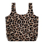 cheetah leopard print Full Print Recycle Bag (L)