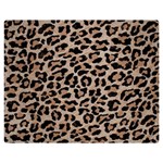 cheetah leopard print Double Sided Flano Blanket (Medium)