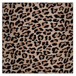 cheetah leopard print Large Satin Scarf (Square)