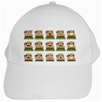 Groundhog Emojis White Cap