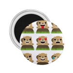 Groundhog Emojis 2.25  Magnet