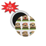 Groundhog Emojis 1.75  Magnet (10 pack) 