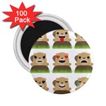 Groundhog Emojis 2.25  Magnet (100 pack) 