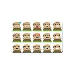 Groundhog Emojis Magnet (Name Card)